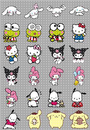 A5 kiss cut-  4355